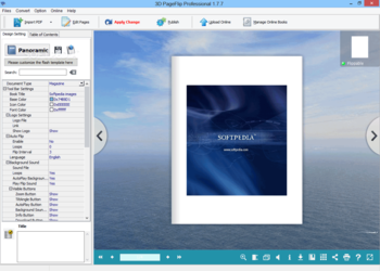 3D PageFlip Professional screenshot