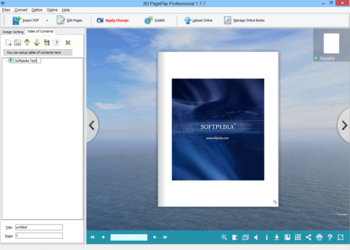 3D PageFlip Professional screenshot 2