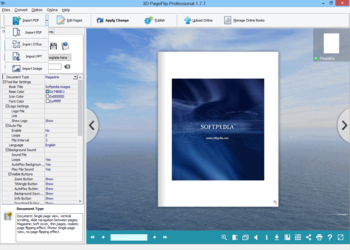 3D PageFlip Professional screenshot 3