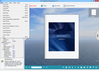3D PageFlip Professional screenshot 4