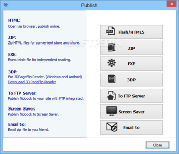 3D PageFlip Professional screenshot 9