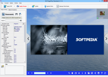 3D PageFlip Standard screenshot