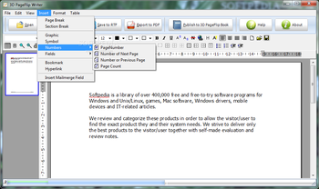 3D PageFlip Writer screenshot 2