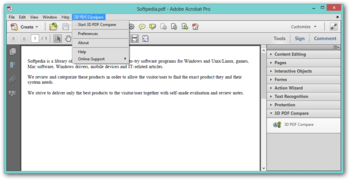 3D PDF Compare screenshot