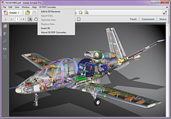 3D PDF Converter for Acrobat X Pro screenshot