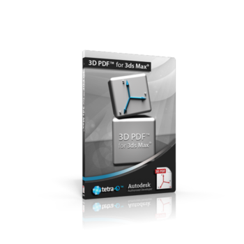 3D PDF for 3DS Max 2013 screenshot