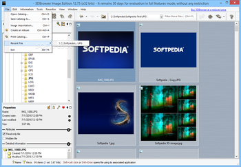 3D Photo Browser Image Edition screenshot 3