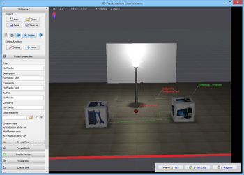 3D Presentation Environment screenshot 2