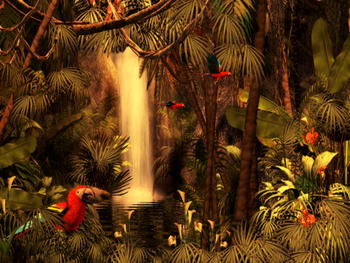 3D Rain Forest Adventure screenshot