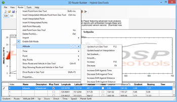 3D Route Builder screenshot 5