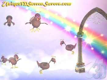 3D Stairway to Turkey Heaven screenshot