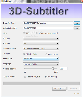 3D-Subtitler screenshot
