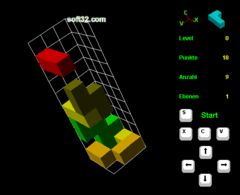 3D Tetris screenshot 2
