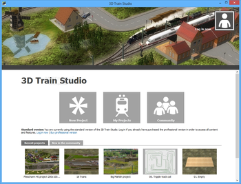 3D Train Studio screenshot