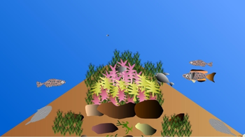 3D Underwater Screensaver screenshot