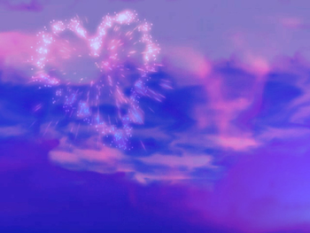 3D Valentine Fireworks screenshot