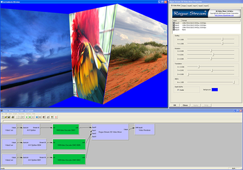 3D Video Mixer Filter screenshot