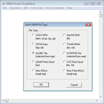 3DEM screenshot