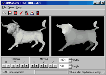 3DMonster screenshot