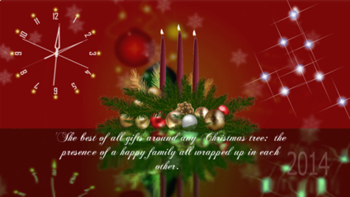 3domArts Christmas Screensaver screenshot