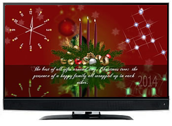 3domArts Christmas Screensaver screenshot 2