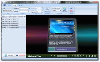 3DPageFlip for Video screenshot 2