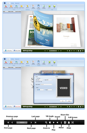 3DPageFlip for Video screenshot