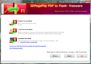 3DPageFlip PDF to Flash screenshot