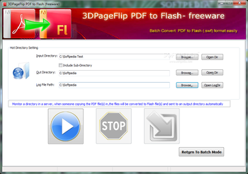 3DPageFlip PDF to Flash screenshot 3