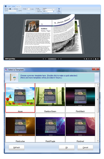 3DPageFlip PDF to Flash screenshot