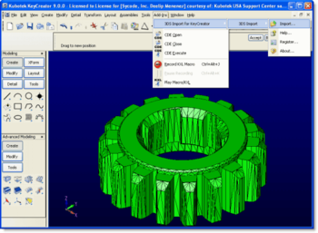 3DS Import for KeyCreator screenshot