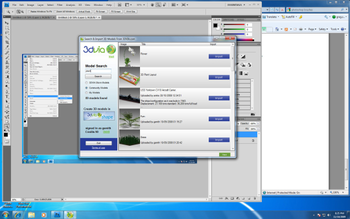 3DVIA for Photoshop CS4 screenshot