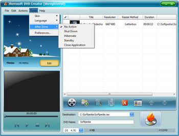 3herosoft DVD Maker Suite screenshot 2