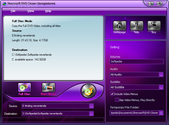 3herosoft DVD Maker Suite screenshot 4