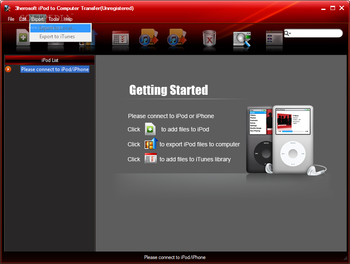 3herosoft iPod to Computer Transfer screenshot 2
