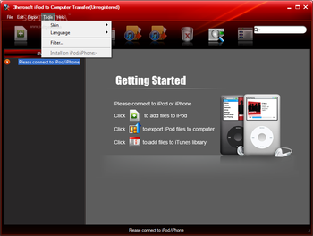 3herosoft iPod to Computer Transfer screenshot 3