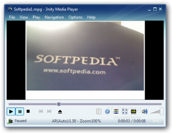 3nity Media Player screenshot