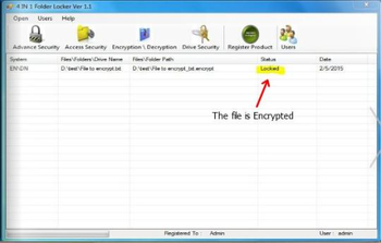 4 in 1 Folder Locker screenshot 3