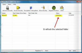 4 in 1 Folder Locker screenshot 6