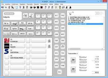 4-SHOP (formerly 4POS POS RETAIL) screenshot