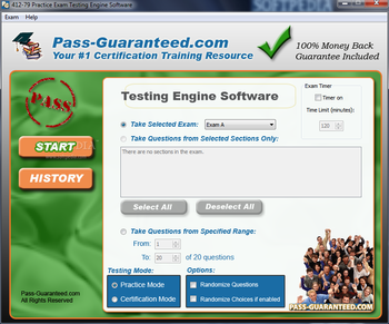 412-79 - EC-Council Certified Security Analyst (ECSA) screenshot