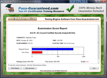 412-79 - EC-Council Certified Security Analyst (ECSA) screenshot 3