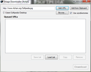 4chan Batch Downloader screenshot