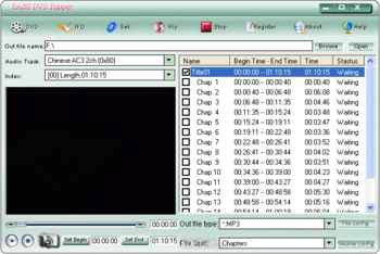 4dvdtools EASE DVD Ripper screenshot