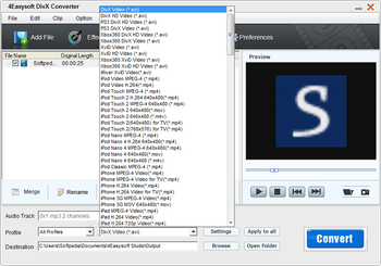 4Easysoft DivX Converter screenshot 2