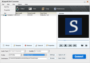 4Easysoft DivX Converter screenshot 3