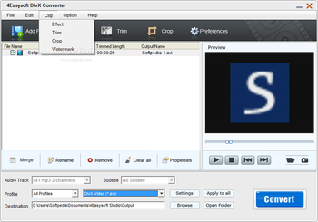 4Easysoft DivX Converter screenshot 5