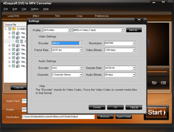 4Easysoft DVD to MP4 Converter screenshot 2