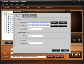 4Easysoft DVD to Video Converter screenshot 6