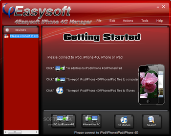 4Easysoft iPhone 4G Manager screenshot